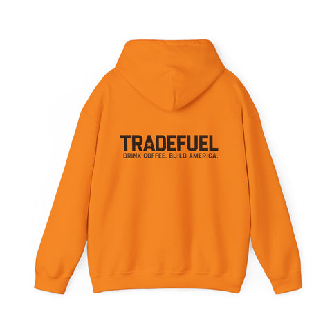 Tradefuel Coffee Safety Orange Hoodie